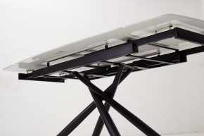 Стол RIVOLI 140 GLOSS LUXURY PANDORA SOLID CERAMIC / BLACK, ®DISAUR в Игре - igra.ok-mebel.com | фото 3