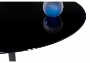 Стол стеклянный Tulip 90x74 black glass в Игре - igra.ok-mebel.com | фото 2