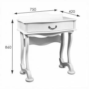 Стол туалетный Джульетта Л в Игре - igra.ok-mebel.com | фото 12