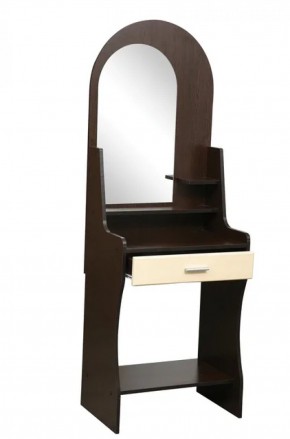 Стол туалетный "Надежда - М 07" (венге / ПВХ клен азия / зеркало) в Игре - igra.ok-mebel.com | фото 3
