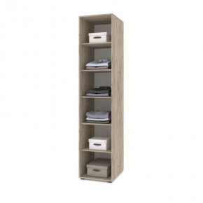 СТОУН С13 Шкаф-пенал (венге/дуб млечный) в Игре - igra.ok-mebel.com | фото 3
