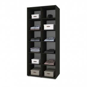 СТОУН С23 Шкаф 2-х створчатый (венге/дуб молочный) в Игре - igra.ok-mebel.com | фото 3