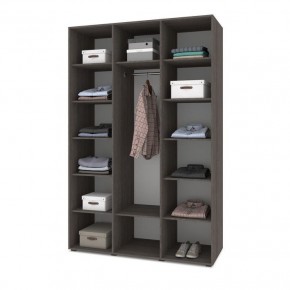 СТОУН С32 Шкаф 3-х створчатый (венге/дуб млечный) в Игре - igra.ok-mebel.com | фото 3