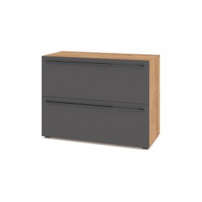 СТОУН С81 Комод (золотой дуб/графит) в Игре - igra.ok-mebel.com | фото