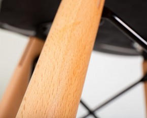 Стул барный DOBRIN BUTTERFLY BAR, ножки светлый бук, цвет чёрный в Игре - igra.ok-mebel.com | фото 12