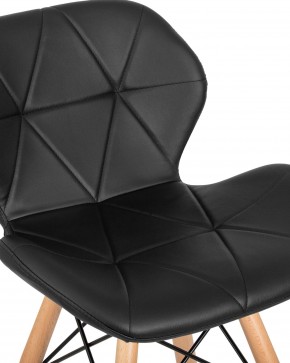 Стул барный DOBRIN BUTTERFLY BAR, ножки светлый бук, цвет чёрный в Игре - igra.ok-mebel.com | фото 8