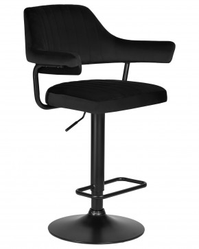 Стул барный DOBRIN CHARLY BLACK, черный велюр (MJ9-101) в Игре - igra.ok-mebel.com | фото