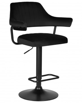 Стул барный DOBRIN CHARLY BLACK, черный велюр (MJ9-101) в Игре - igra.ok-mebel.com | фото 2