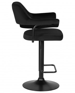 Стул барный DOBRIN CHARLY BLACK, черный велюр (MJ9-101) в Игре - igra.ok-mebel.com | фото 3