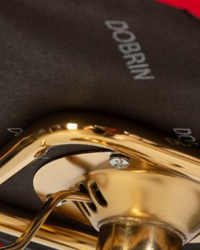 Стул барный DOBRIN CHARLY GOLD, красный велюр (MJ9-45) в Игре - igra.ok-mebel.com | фото 10
