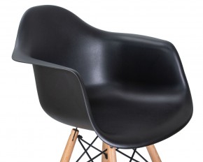 Стул барный DOBRIN DAW BAR, ножки светлый бук, цвет черный в Игре - igra.ok-mebel.com | фото 8