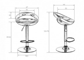 Стул барный DOBRIN DISCO LM-1010 (белый) в Игре - igra.ok-mebel.com | фото 2