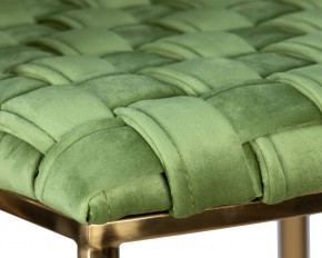 Стул барный DOBRIN EMMA GOLD, зеленый велюр (VF-08) в Игре - igra.ok-mebel.com | фото 8
