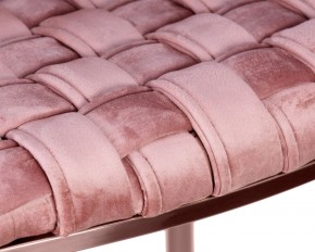 Стул барный DOBRIN EMMA ROSE GOLD, розовый велюр (VF-10) в Игре - igra.ok-mebel.com | фото 9