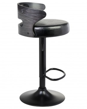 Стул барный DOBRIN FRED BLACK, чёрное дерево, чёрный в Игре - igra.ok-mebel.com | фото 2