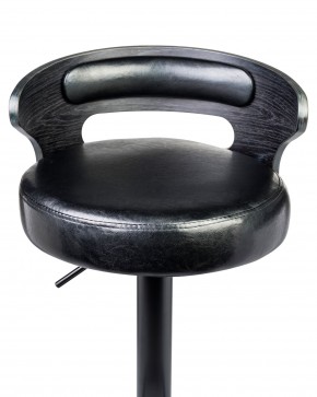 Стул барный DOBRIN FRED BLACK, чёрное дерево, чёрный в Игре - igra.ok-mebel.com | фото 5