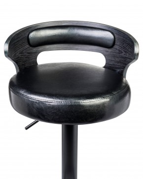 Стул барный DOBRIN FRED BLACK, чёрное дерево, чёрный в Игре - igra.ok-mebel.com | фото 8
