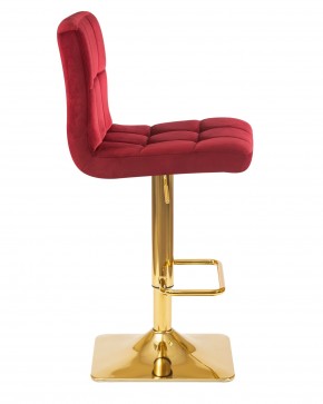Стул барный DOBRIN GOLDIE, бордовый велюр (MJ9-43) в Игре - igra.ok-mebel.com | фото 3