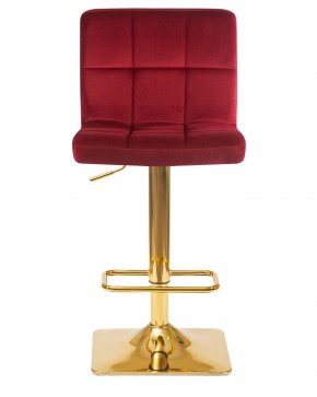 Стул барный DOBRIN GOLDIE, бордовый велюр (MJ9-43) в Игре - igra.ok-mebel.com | фото 6