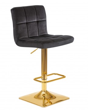 Стул барный DOBRIN GOLDIE, черный велюр (MJ9-101) в Игре - igra.ok-mebel.com | фото 2