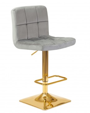 Стул барный DOBRIN GOLDIE, серый велюр (MJ9-75) в Игре - igra.ok-mebel.com | фото 2