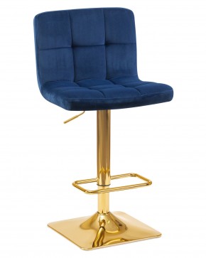 Стул барный DOBRIN GOLDIE, синий велюр (MJ9-117) в Игре - igra.ok-mebel.com | фото