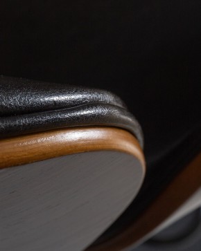 Стул барный DOBRIN JACK BLACK, цвет черный глянец PU ABD 002 в Игре - igra.ok-mebel.com | фото 2