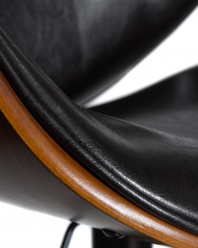 Стул барный DOBRIN JACK BLACK, цвет черный глянец PU ABD 002 в Игре - igra.ok-mebel.com | фото 9