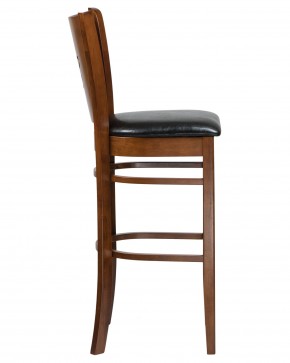Стул барный DOBRIN JERRY BAR, шоколад, чёрный в Игре - igra.ok-mebel.com | фото 2