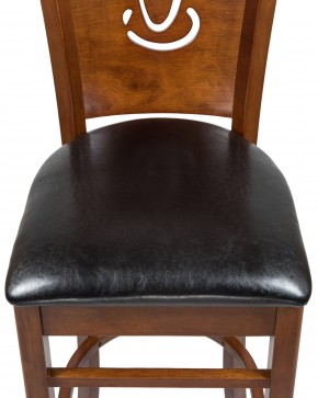 Стул барный DOBRIN JERRY BAR, шоколад, чёрный в Игре - igra.ok-mebel.com | фото 6