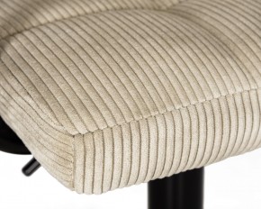 Стул барный DOBRIN KRUGER ARM BLACK, бежевый вельвет (LAR-E2041-04) в Игре - igra.ok-mebel.com | фото 7