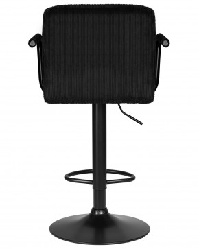 Стул барный DOBRIN KRUGER ARM BLACK, черный вельвет (LAR-E2041-52) в Игре - igra.ok-mebel.com | фото 5