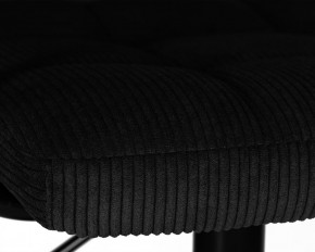 Стул барный DOBRIN KRUGER ARM BLACK, черный вельвет (LAR-E2041-52) в Игре - igra.ok-mebel.com | фото 8