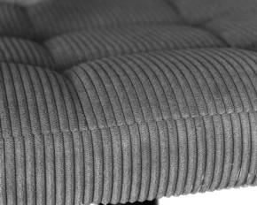 Стул барный DOBRIN KRUGER ARM BLACK, серый вельвет (LAR-E2041-25) в Игре - igra.ok-mebel.com | фото 8