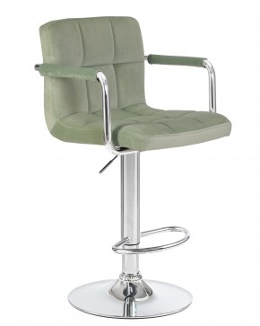 Стул барный DOBRIN KRUGER ARM, мятный велюр (MJ9-87) в Игре - igra.ok-mebel.com | фото 2