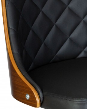 Стул барный DOBRIN MARTIN, цвет черный PU ABA 001 в Игре - igra.ok-mebel.com | фото 3