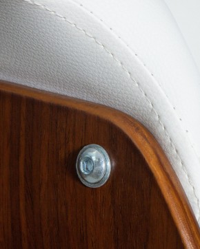 Стул барный DOBRIN OSTIN, цвет белый PU ABA 008 в Игре - igra.ok-mebel.com | фото 7