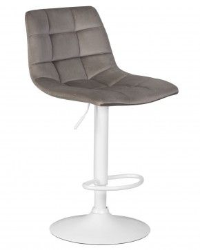 Стул барный DOBRIN TAILOR WHITE, серый велюр (MJ9-75) в Игре - igra.ok-mebel.com | фото 2