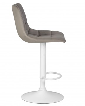 Стул барный DOBRIN TAILOR WHITE, серый велюр (MJ9-75) в Игре - igra.ok-mebel.com | фото 3