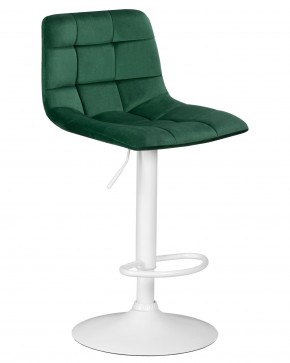 Стул барный DOBRIN TAILOR WHITE, зеленый велюр (MJ9-88) в Игре - igra.ok-mebel.com | фото 2