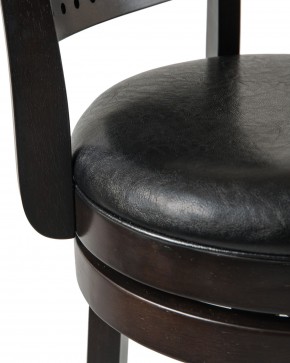 Стул барный DOBRIN TONY BAR, капучино, чёрный в Игре - igra.ok-mebel.com | фото 6