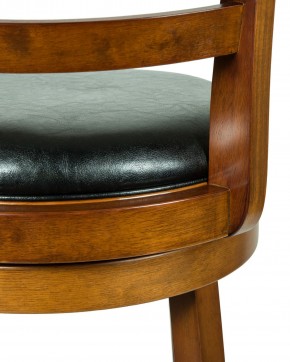 Стул барный DOBRIN WILLIAM BAR, шоколад, чёрный в Игре - igra.ok-mebel.com | фото 6
