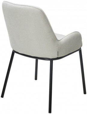 Стул BRIO CATO-01 Белый, фактурная ткань / черный каркас, ®DISAUR в Игре - igra.ok-mebel.com | фото 5