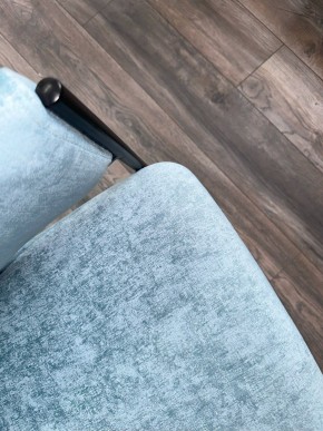 Стул ДИЛЛ, цвет RAIN 7 бриз, велюр / черный каркас М-City в Игре - igra.ok-mebel.com | фото 4