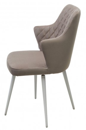 Стул HERMAN 360 град. ЛАТТЕ #25, велюр / белый каркас М-City в Игре - igra.ok-mebel.com | фото 6