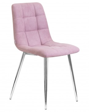 Стул обеденный DOBRIN ALEX, хром ножки, сиреневая ткань (UF860-04B) в Игре - igra.ok-mebel.com | фото 2