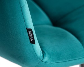 Стул обеденный DOBRIN CHILLY, Морской волны Holland 56, основание черное в Игре - igra.ok-mebel.com | фото 9