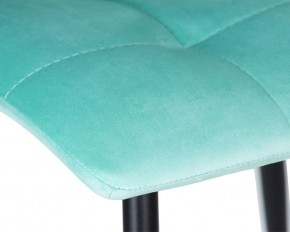 Стул обеденный DOBRIN CHILLY, Мятный Holland 50, основание черное в Игре - igra.ok-mebel.com | фото 8