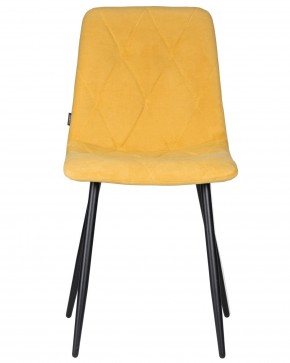 Стул обеденный DOBRIN CHILLY ROMBO, Горчичный Simple 15, основание черное в Игре - igra.ok-mebel.com | фото 6