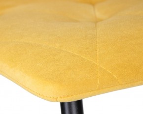Стул обеденный DOBRIN CHILLY ROMBO, Горчичный Simple 15, основание черное в Игре - igra.ok-mebel.com | фото 8